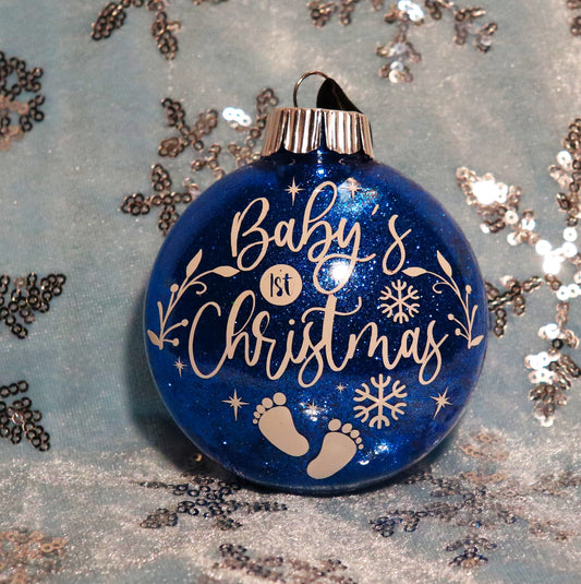 Baby’s 1st Christmas Basic Disk Ornament